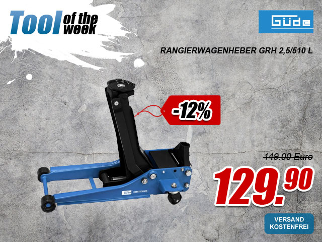 Güde Rangierwagenheber GRH 2,5/510 L jetzt bei myToolStore.de