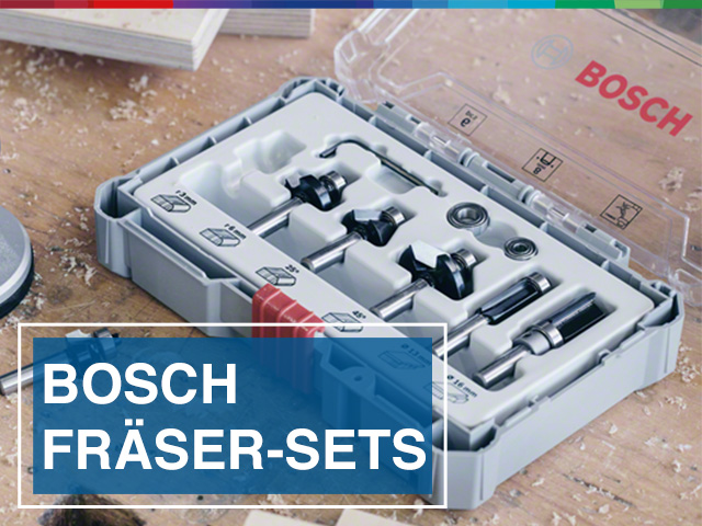 Bosch Fräser-Sets 1