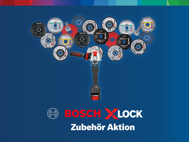 Bosch X-LOCK Zubehör Aktion