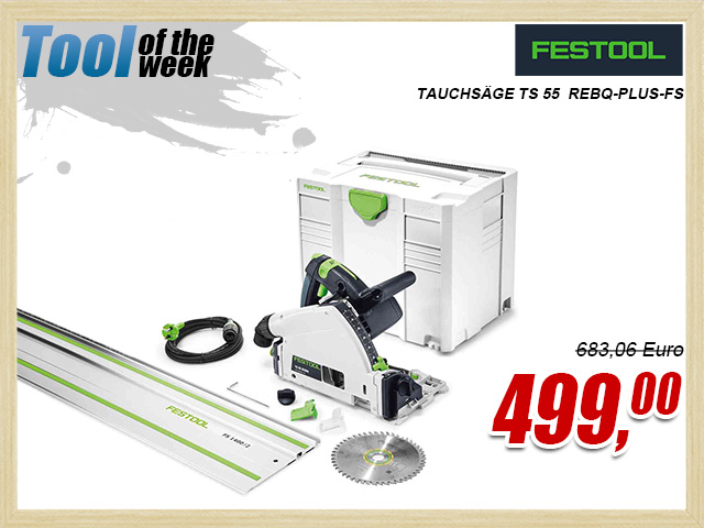  Festool Tauchsäge TS 55 REBQ-Plus-FS - 561580