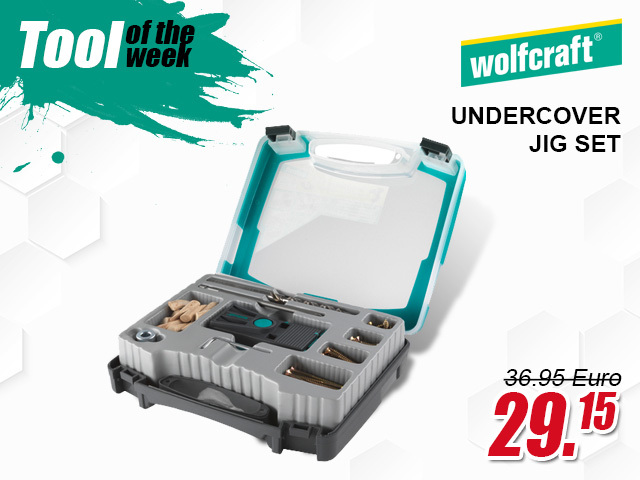 Wolfcraft Undercover Jig Set - 4642000