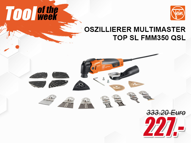 Fein Oszillierer MultiMaster TOP SL FMM350 QSL 220-230V 50Hz