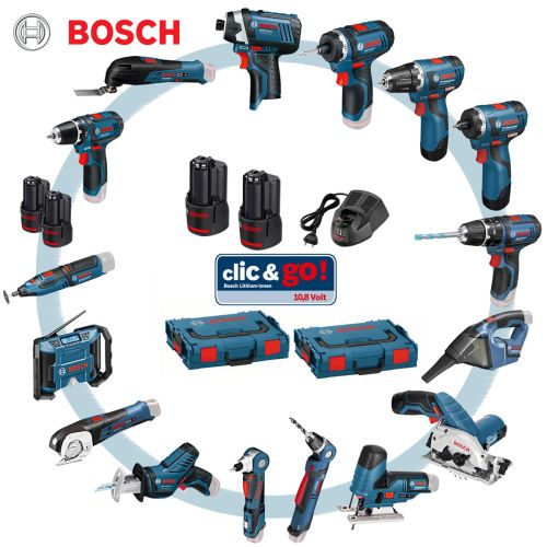 Die Bosch 10,8 Volt Klasse